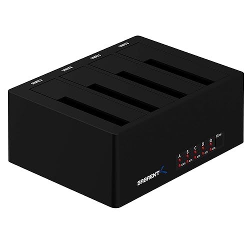 SABRENT Docking Station SSD/External HDD - 4 BAY