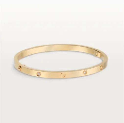 Love bracelet, small model, 6 diamonds