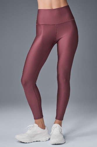 Airlift Winter Warm High-Waist Legging - Burgundy Truffle | Burgundy Truffle / S