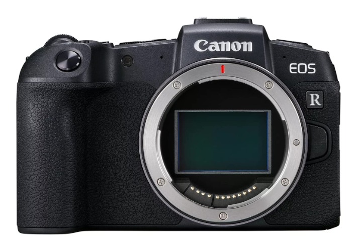 Canon EOS RP Systeemcamera Behuizing, 26,2 MP, 7,5 cm Clear View LCD II, Digic 8, 4K video, WLAN, Bluetooth, met full-size sensor, Zonder Bajonettadapter EF-EOS R