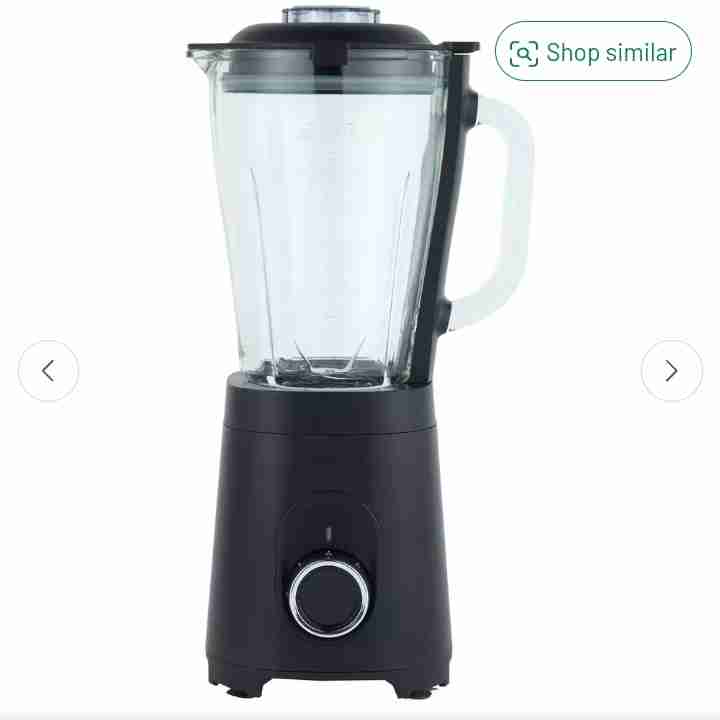 Buy Salter EK5531MBLK Kuro 1.5L Glass Jug Blender | Blenders and smoothie makers | Argos