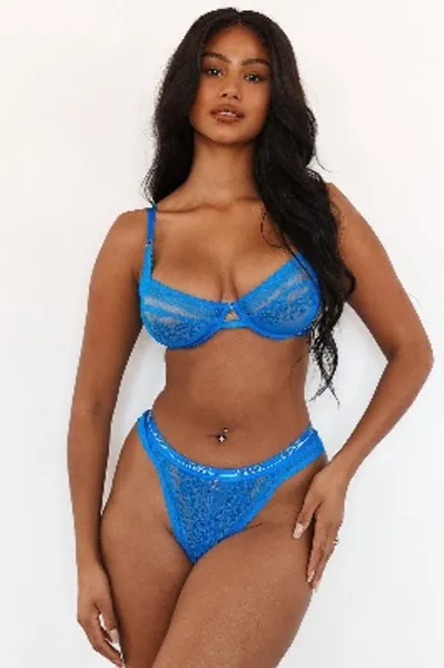 Liberty Balcony Bra (Set) - Cobalt Blue