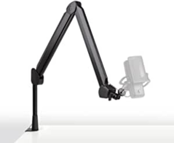 Elgato Wave Mic Arm Premium Broadcasting Boom Arm with Cable Management Channels (Renewed) (10AAM9901_cr)