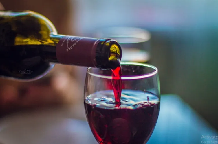 Cheap bottle of wine