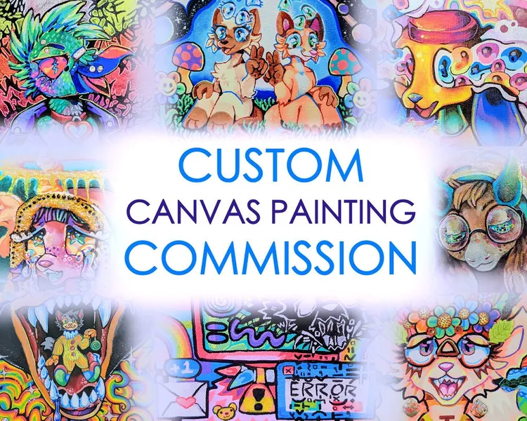 CUSTOM Canvas Paintings By Danneroni