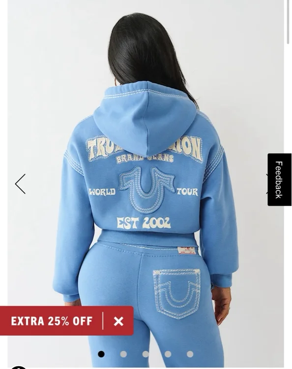 

SUPER QT RELAXED ZIP HOODIE | True Religion

