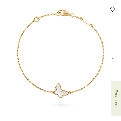 Van Kleef Lucky Butterflies Bracelet