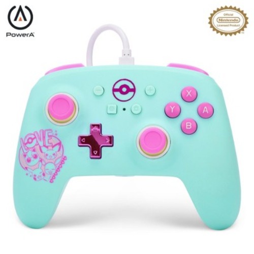 PowerA Enhanced Wired Controller for Nintendo Switch - Pokémon: Sweet Friends