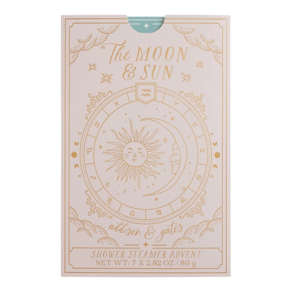 A&G Moon & Sun Shower Steamer 7 Day Advent Calendar - World Market