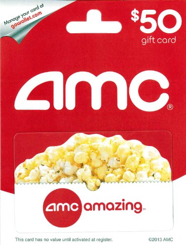 AMC Theatres Gift Card - 50 - Classic