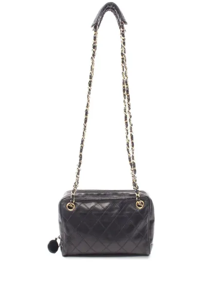 1986-1988 diamond-quilted chain crossbody bag