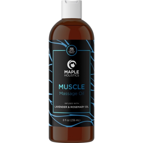 Muscle Massage Oil - 8 OZ