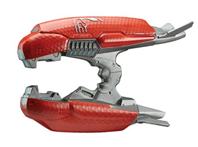 Disguise Halo Plasma Rifle Costume Accessory, Gray/Red /Multicolor - One Size