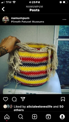 Weaving materials 