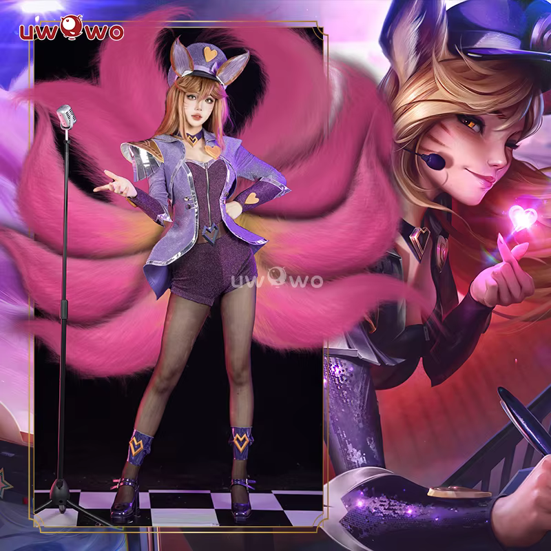Ahri popstar full cosplay 