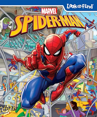 Marvel Spider-Man Look and Find Activity Book 
