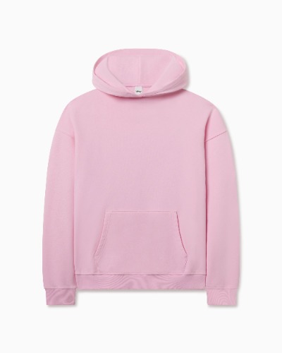 Fleece Oversized Hoodie | Orchid Pink | M