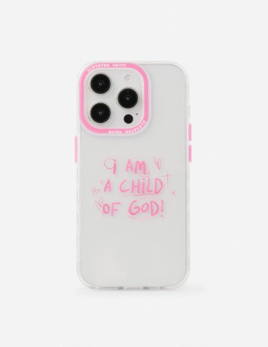 Child of God Pink Phone Case | iPhone 15 Pro Max