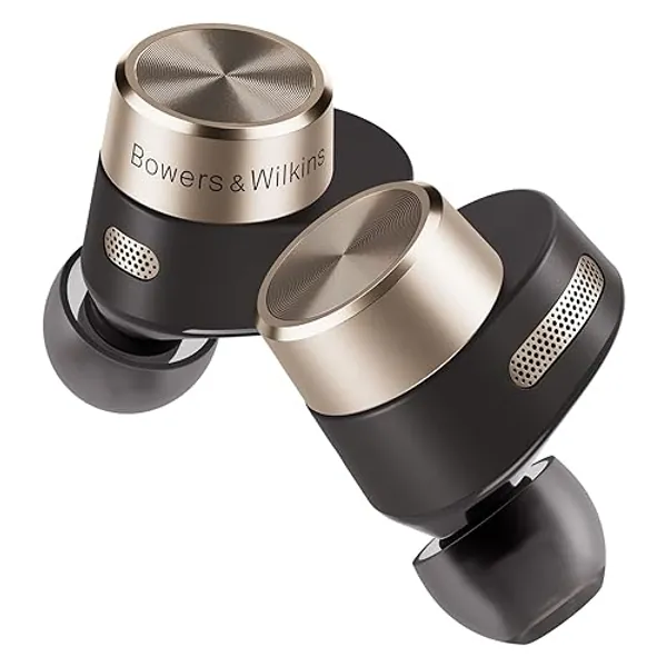 Bowers & Wilkins PI7 True Wireless Noise Cancelling In Ear Kopfhörer mit High Resolution 24-bit Verbindung – Holzkohle, klein, FP42420 - Holzkohle