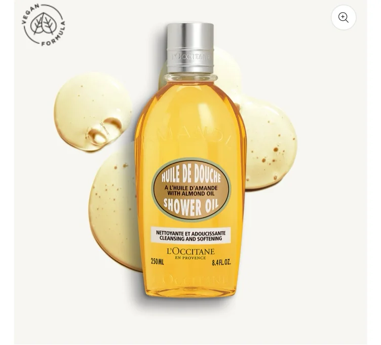 Almond shower oil 