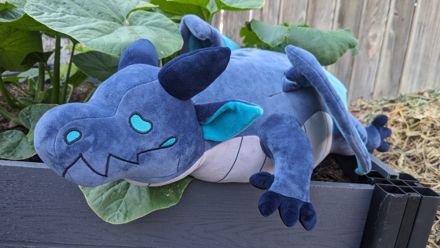 Sleepy Time Dragon - Deep Blue | Default Title