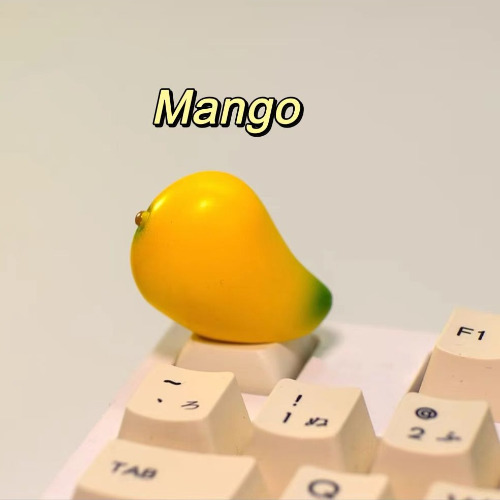 Artisan Fruit Mango Cute Keycaps Best Keycaps Gifts | Default Title