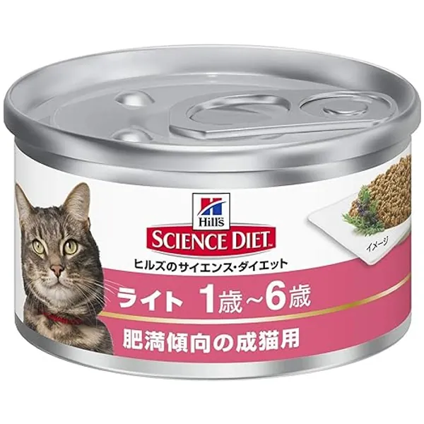 Hill's Science Diet Light, Adult 1-6, Weight Management Support, Wet Cat Food, Liver & Chicken Minced, 2.9 oz Can, Case of 24 - Liver & Chicken Minced - 2.9 Ounce (Pack of 24)