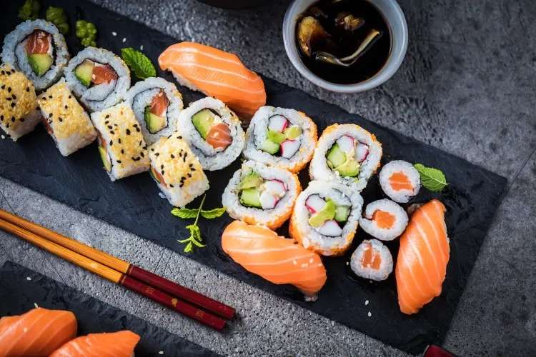Sushi lunch 🤤