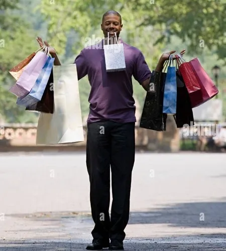 A Lady's Shopping Spree!