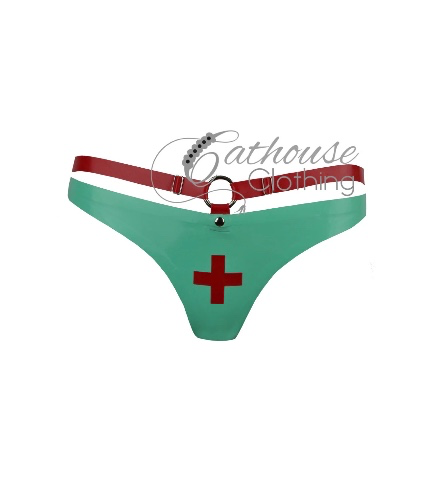 Clinic latex thongs