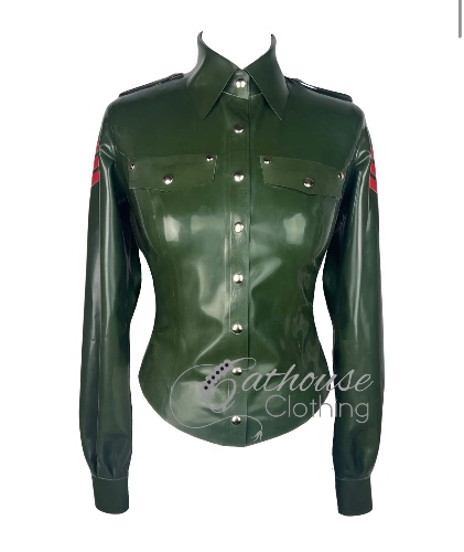 Military blouse latex