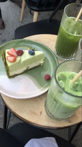 matcha latte