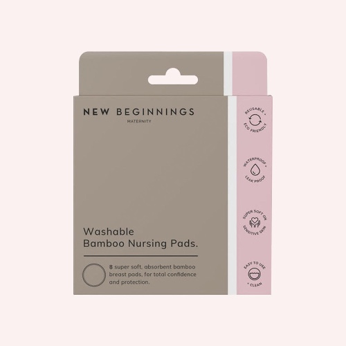 Washable Bamboo Nursing Pads (8pk) | 8 pack