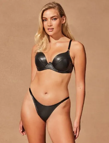 Honey Birdette - Nero Black Bra