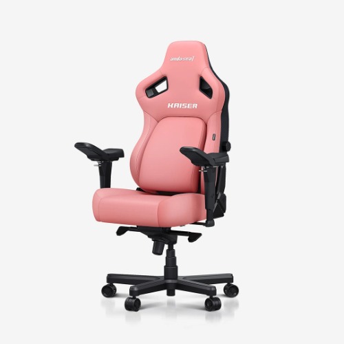 AndaSeat Creamy Pink Kaiser 4 Series Premium Gaming Chair - L / Premium PVC Leather / Creamy Pink