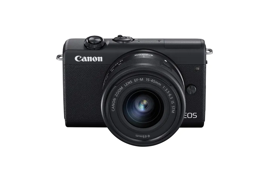 Canon EOS M200 Mirrorless Compact Camera | 24.1 megapixel, 4K Camera, Vertical Shooting, 4K Time-Lapse, Dual Pixel CMOS Auto Focus, 180 Degree Flip Screen, Wi-Fi & Bluetooth, Ideal vlogging camera.