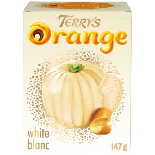 Terry's Orange White - White Chocolate, 147 g (Pack of 1)