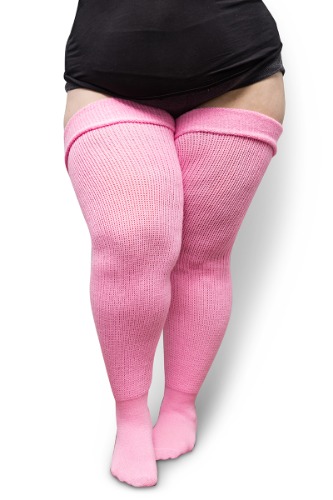 Bubble Gum Pink - Long 35 Inches