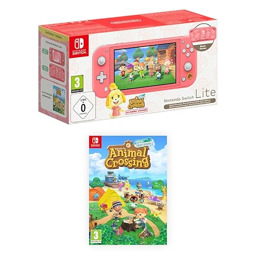 Nintendo Switch Lite Animal Crossing: New Horizons Isabelle Aloha Edition