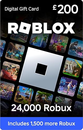 Roblox Gift Card - 24,000 Robux [Includes Exclusive Virtual Item] [Online Game Code] - 200