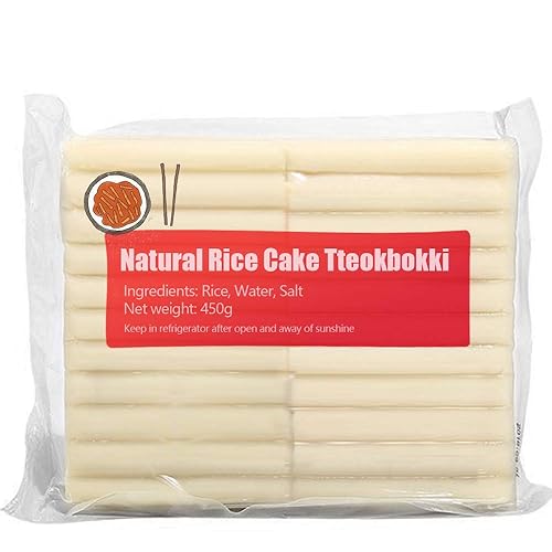 Natural Rice Cake Tteokbokki Topokki 450G