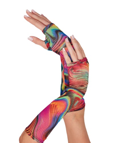 Groovy Gal Mesh Arm Warmers