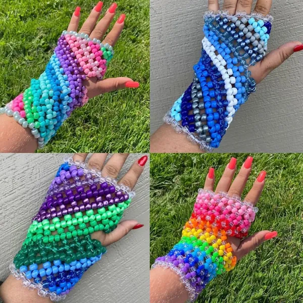 Custom Kandi Gloves