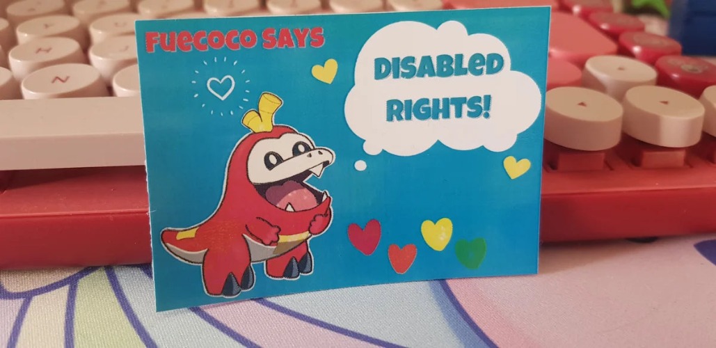 Disabled Rights Sticker