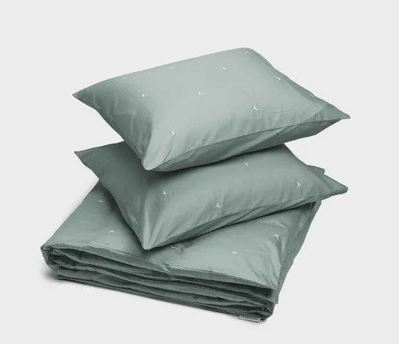 Crescent Moon Embroided Bed Linen