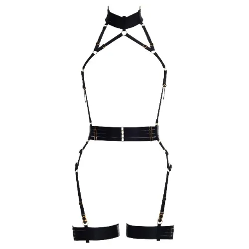 Alivia Bondage Playsuit by Flash You and Me Lingerie