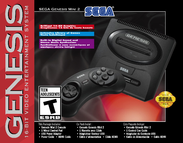 【For sales in North America】SEGA Genesis Mini 2 - 