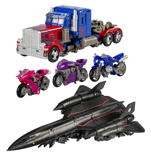 Transformers Toys Studio Series Revenge of The Fallen 15th Anniversary Autobot Multipack, Optimus Prime, Jetfire, Chromia, Elita-1, Arcee, 5 Action Figures, Ages 8+ (Amazon Exclusive)