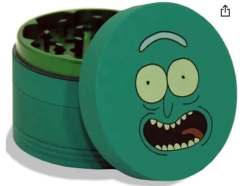 Pickle Rick Spice Grinder - 2.2 inches (Rick and Morty) - 