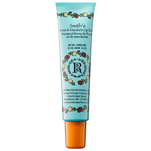 Rosebud Perfume Co. 1678663 Mandarin and Rose Lip Balm Tube 0.5 oz - 0.5 Ounce (Pack of 1)